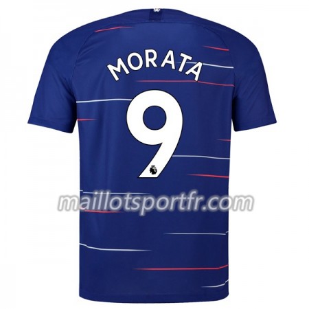 Maillot de Foot Chelsea Morata 9 Domicile 2018/19